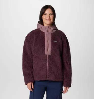 Columbia Women's Boundless Discovery Hooded Sherpa Jacket- Product Image