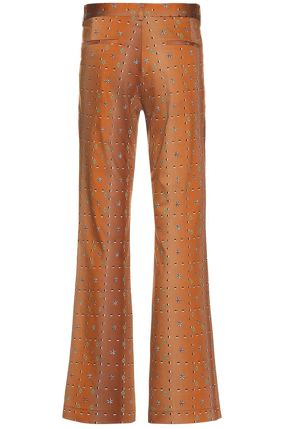 SIEDRES Flared Geometric Pants Size 52, 54. Product Image