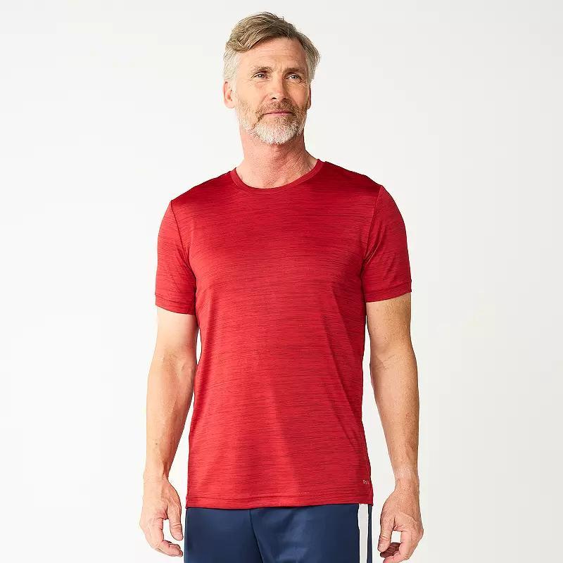 Mens Tek Gear Dry Tek Tee Med Red Product Image