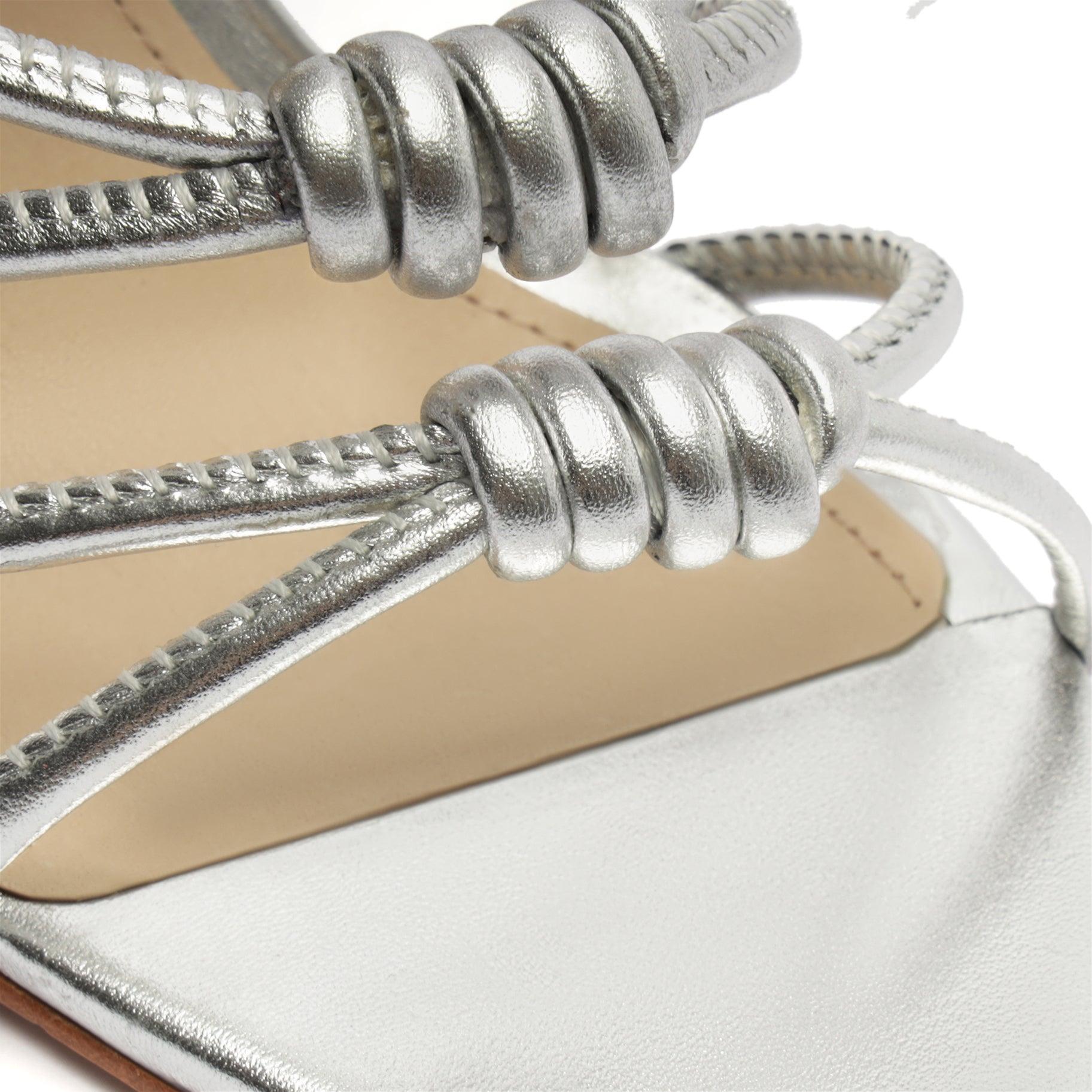 Lela Mettalic Strech Sandal Product Image