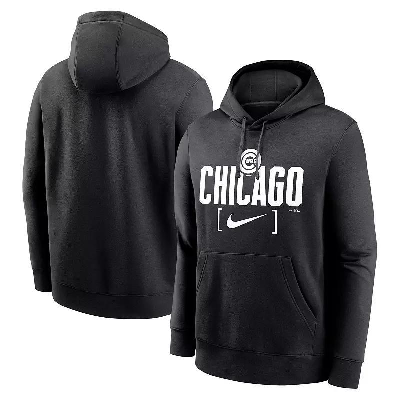 Mens Nike Chicago Cubs Club Slack Pullover Hoodie Product Image