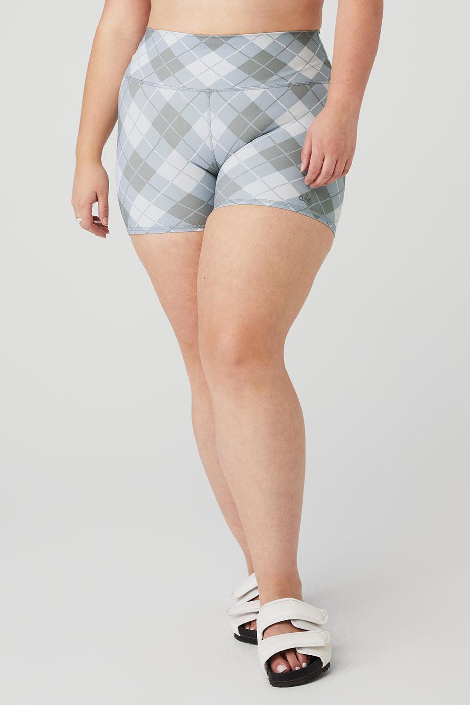 4" Vapor High-Waist Argyle Short - Gravel/Titanium Female Product Image