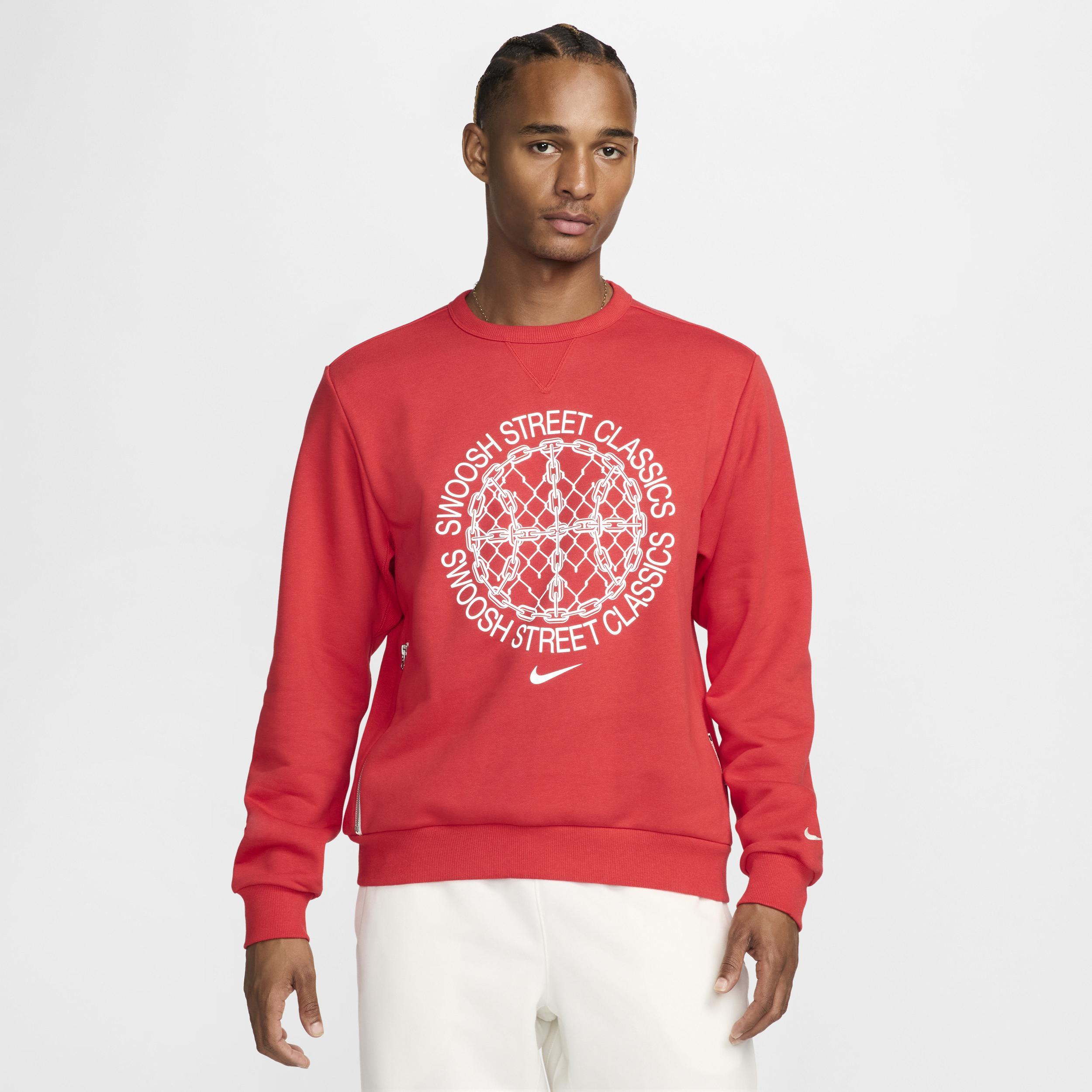 Nike Men's Standard Issue Dri-FIT Basketball Crew-Neck Sweatshirt Product Image