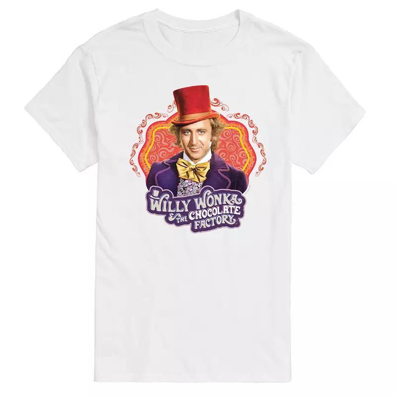 Mens Willy Wonka Willy Wonka Graphic Tee Product Image