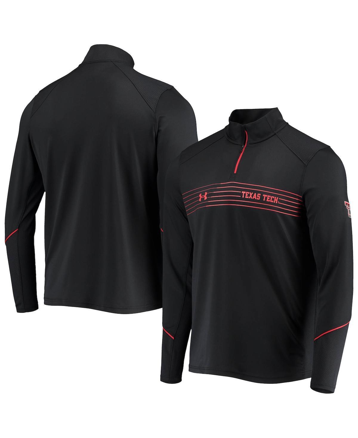 Mens Under Armour Texas Tech Red Raiders Sideline Performance Lightweight Quarter-Zip Jacket Product Image