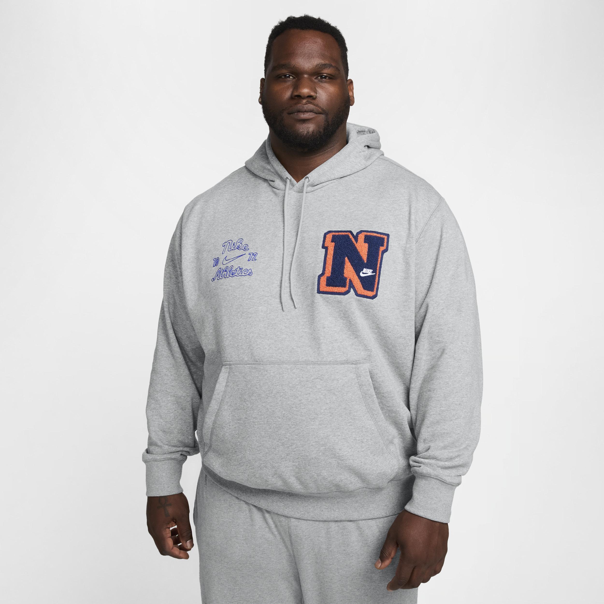 Nike Men's Club Fleece French Terry Pullover Hoodie Product Image