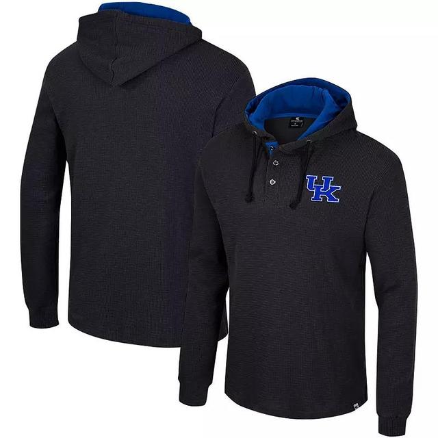 Mens Colosseum Kentucky Wildcats Affirmative Thermal Hoodie Long Sleeve T-Shirt Product Image