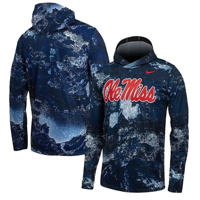 Mens Nike Camo Ole Miss Rebels x Realtree Xtreme Legend Pullover Hoodie Product Image