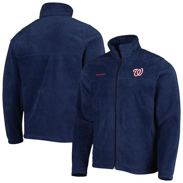 Mens Columbia Washington Nationals Steens Mountain Full-Zip Jacket Blue Product Image