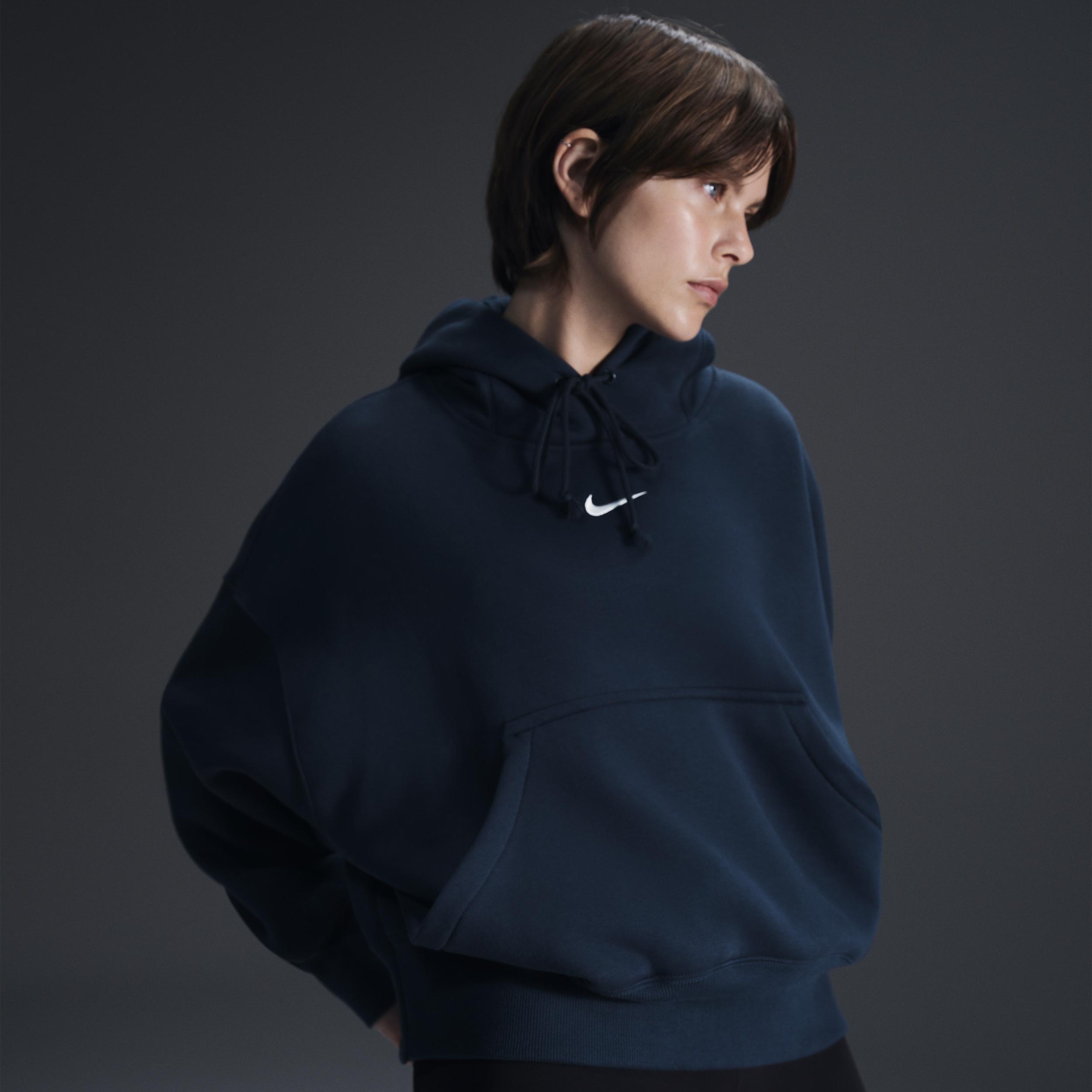 Womens Nike Sportswear Phoenix Fleece Over-Oversized Pullover Hoodie Product Image