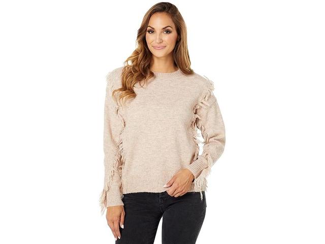 Bishop + Young Mackenzie Fringe Sweater (Faith) Women's Clothing Product Image