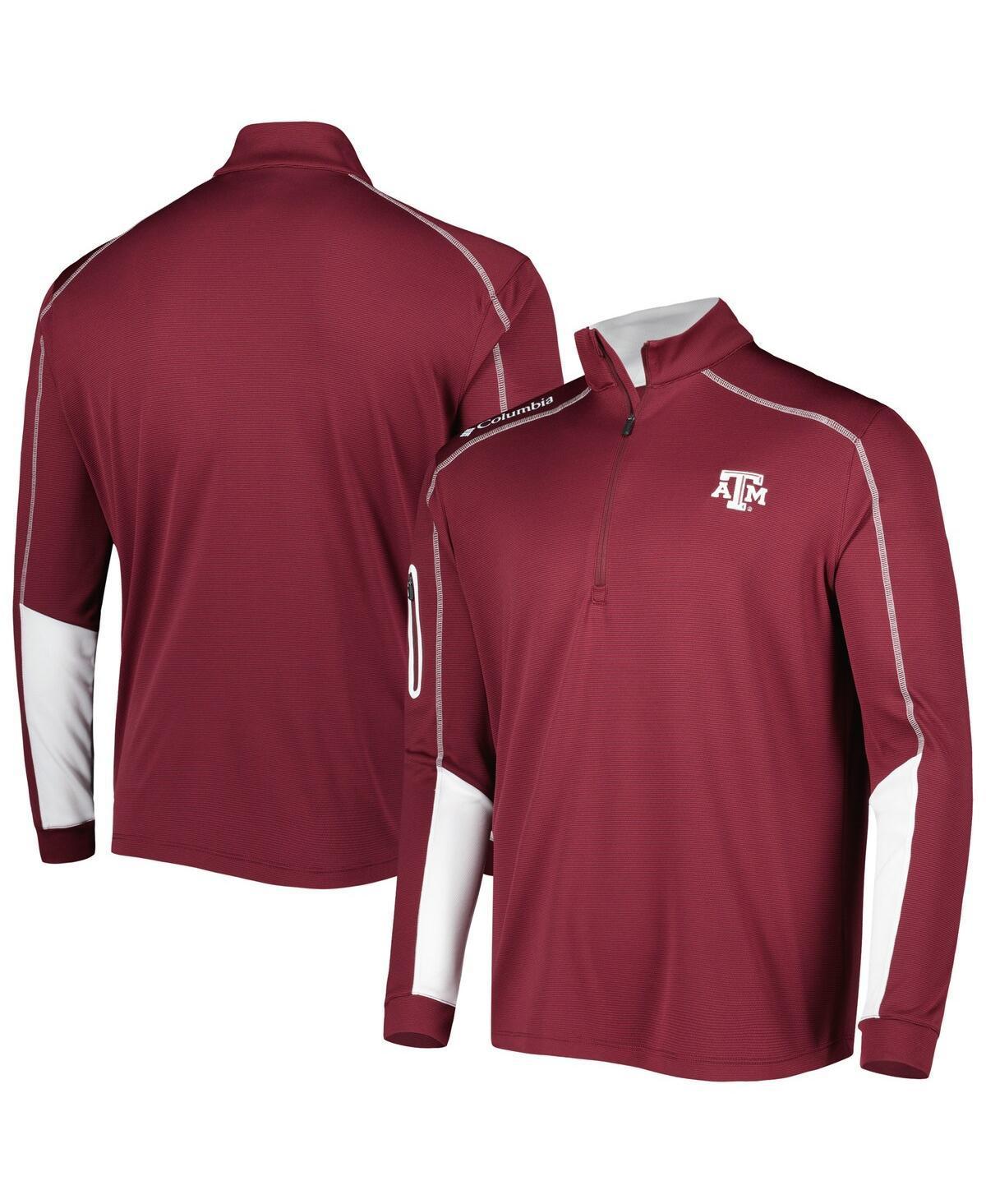 Mens Columbia Maroon Texas A&M Aggies Shotgun 2.0 Omni-Wick Quarter-Zip Jacket Product Image