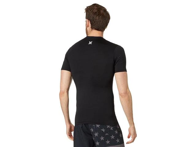 Hurley One Only Quick Dry Short Sleeve Rashguard Men's Swimwear Product Image