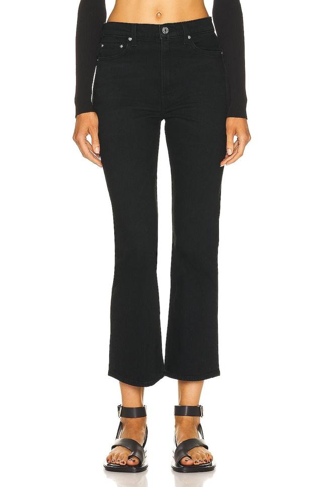 GRLFRND Erin High Rise Flare in Black Product Image