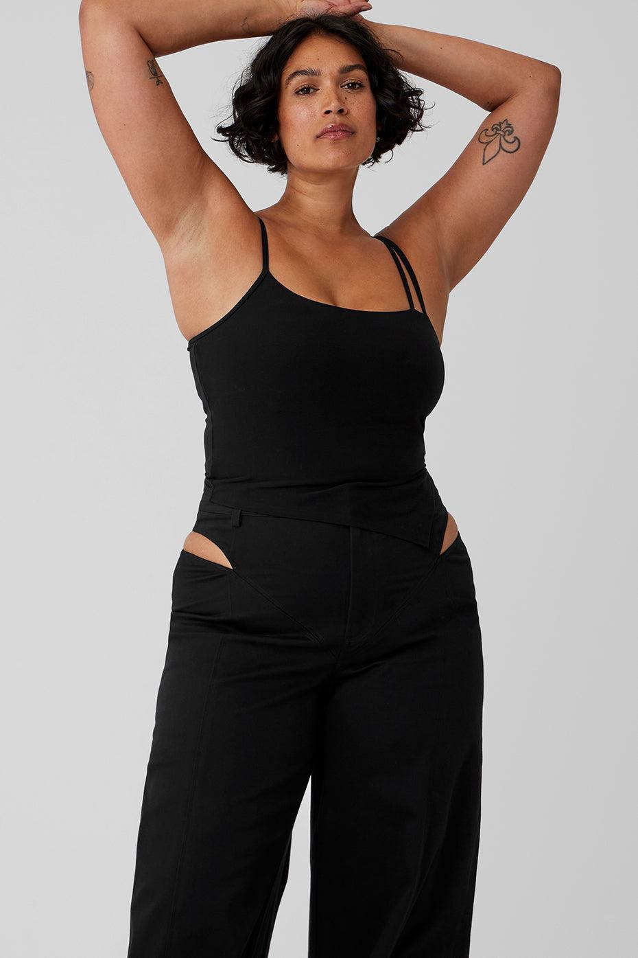 Alosoft All Night Tank - Black Female Product Image