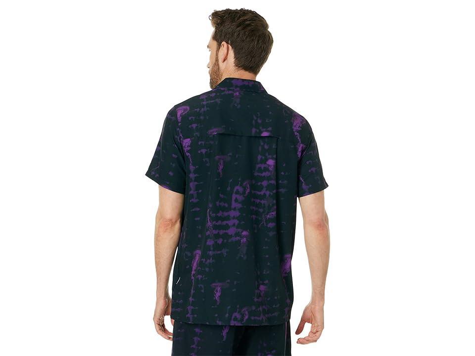 Oakley Jellyfish Short Sleeve Woven Jellyfish) Men's Clothing Product Image