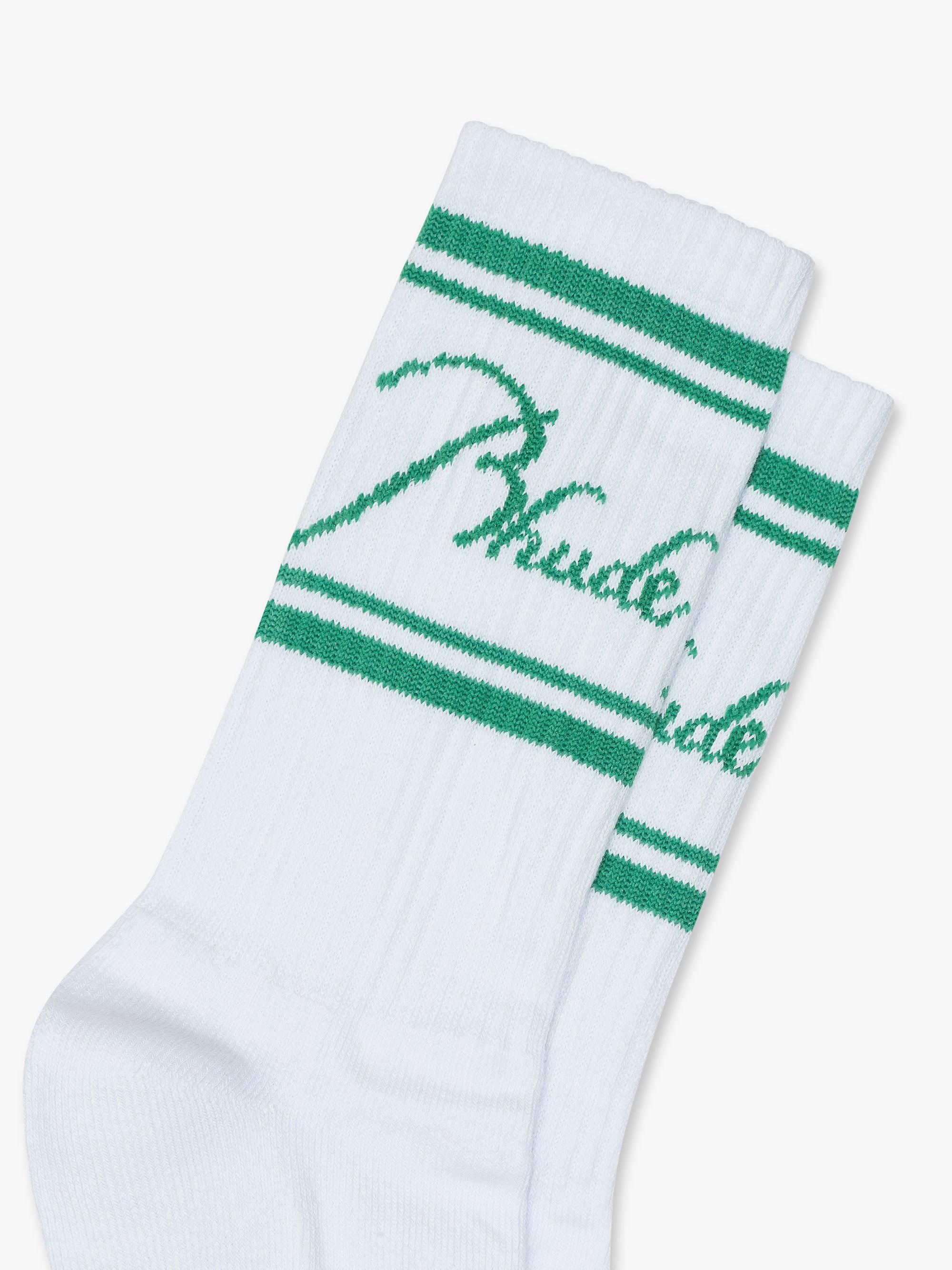 RHUDE SCRIPT LOGO SOCK Male Product Image