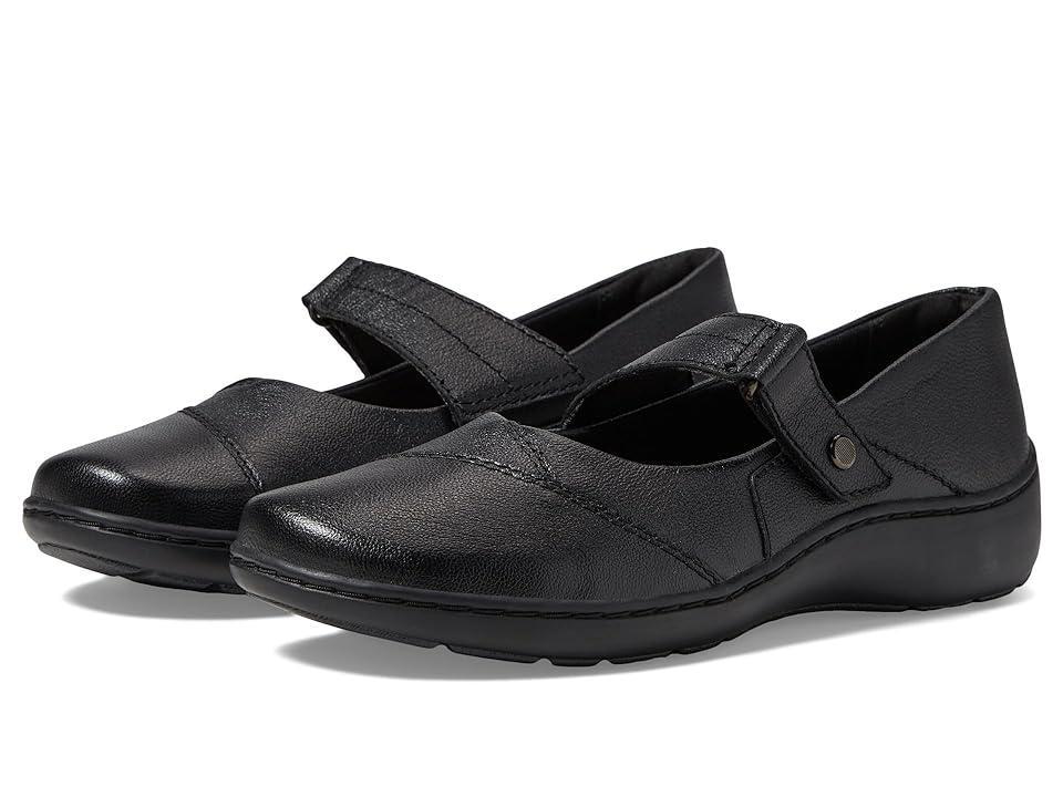 Clarks Cora Harbor Leather) Women's Shoes Product Image