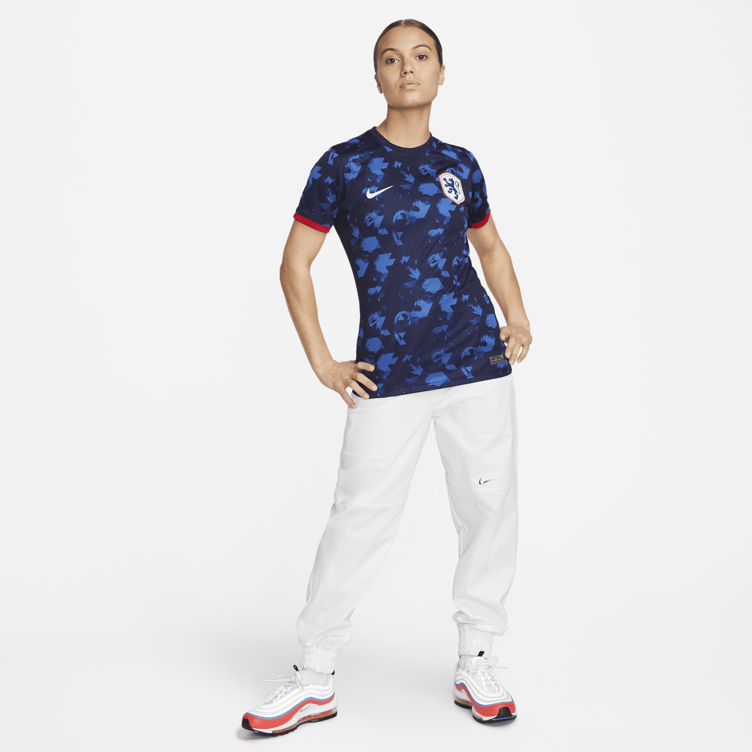 Womens Nike Blue Netherlands Womens National Team 2023 Away Stadium Replica Jersey - Blue Product Image