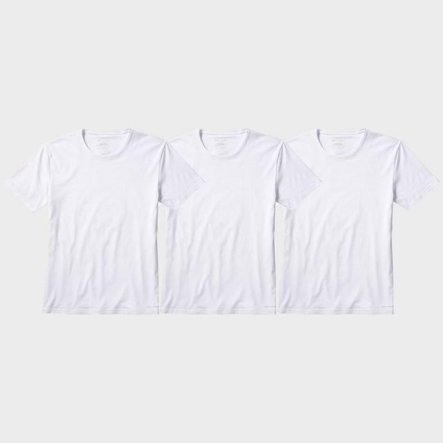 Pair of Thieves Mens 2+1 Bonus Pack Super Soft Crew Neck Undershirt - White Product Image