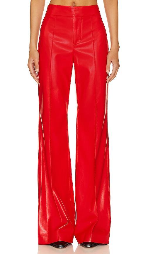 Womens Dylan Vegan Leather High-Rise Pants Product Image