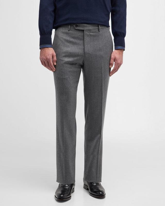 Mens Parker Wool-Cashmere Stretch Dress Pants Product Image