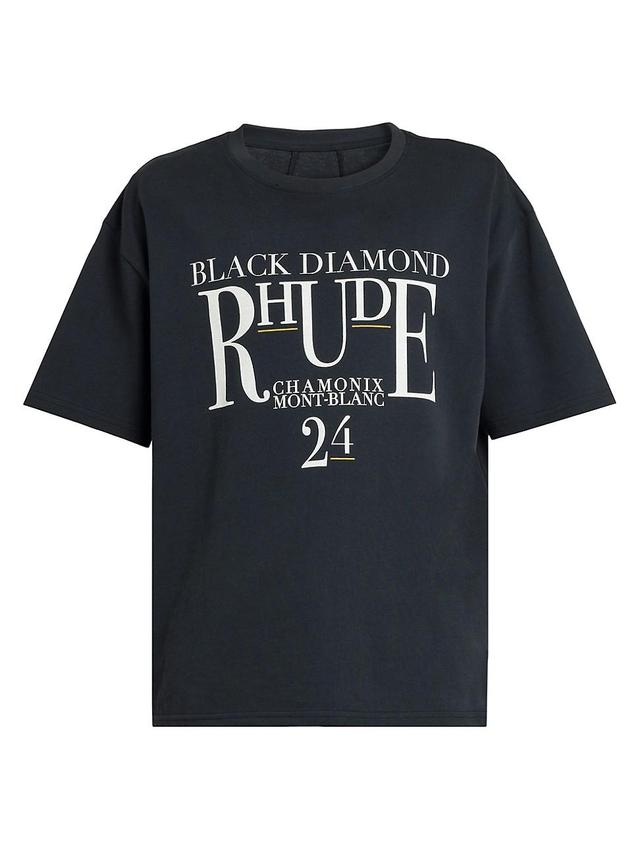 Mens Black Diamond T-Shirt Product Image