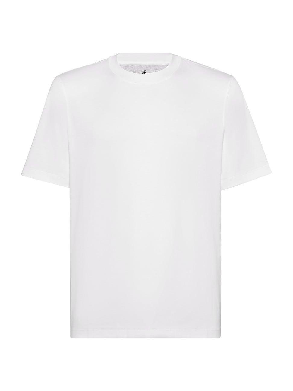 Mens Cotton Jersey Crew Neck T Shirt Product Image