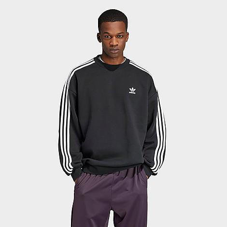 Adidas Mens Originals adicolor 3-Stripes Oversized Crewneck Sweatshirt Product Image