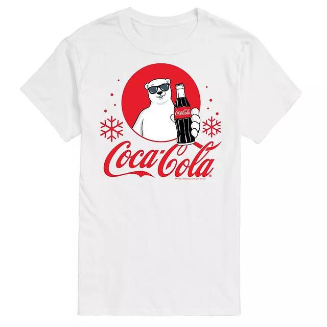 Big & Tall Coca-Cola Polar Bear Graphic Tee, Mens Product Image