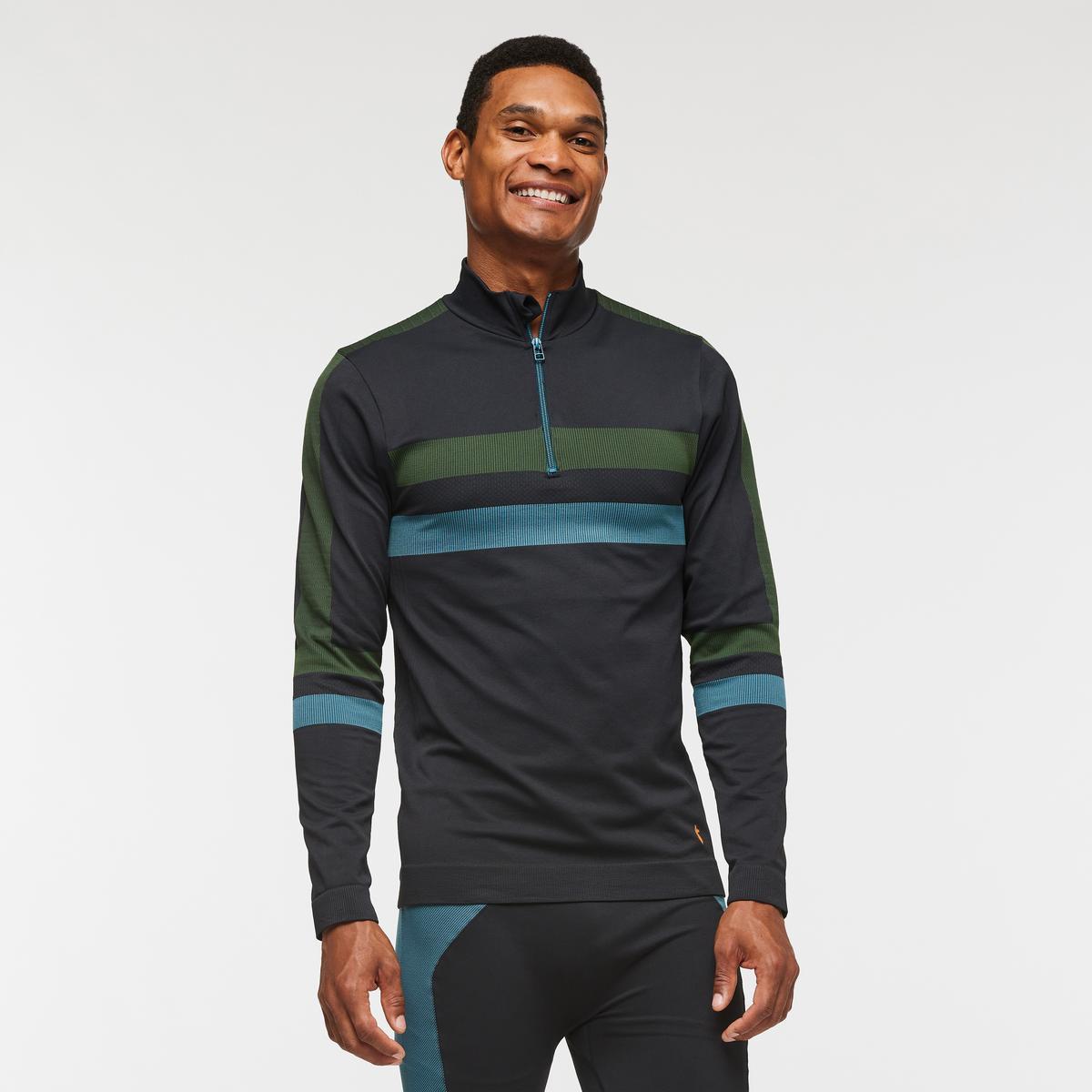 Debajo Seamless Baselayer Quarter-Zip - Men's Male Product Image