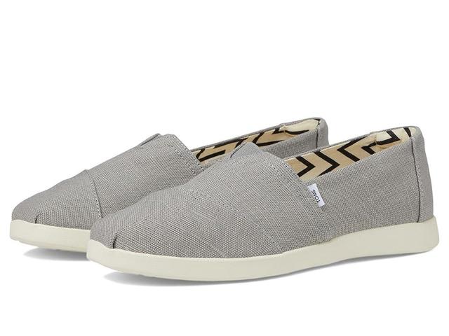 TOMS Alpargata Plus (Grey) Women's Flat Shoes Product Image