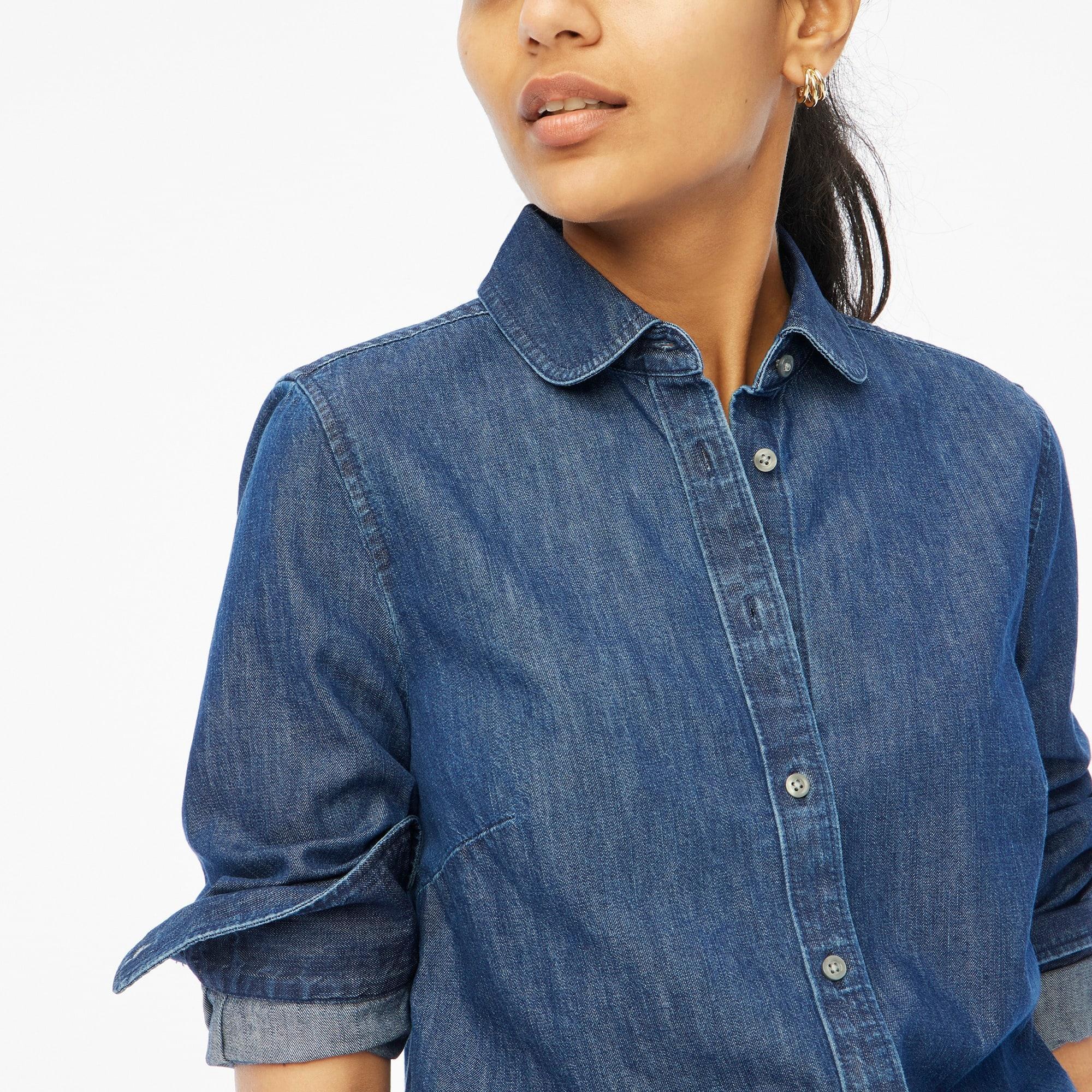 Chambray button-up shirt Product Image