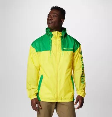 Columbia Men's Collegiate Flash Challenger II Windbreaker - Oregon- Product Image