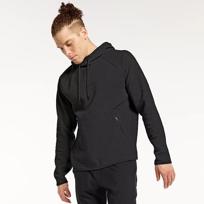 Mens FLX Textured Fleece Hoodie Product Image