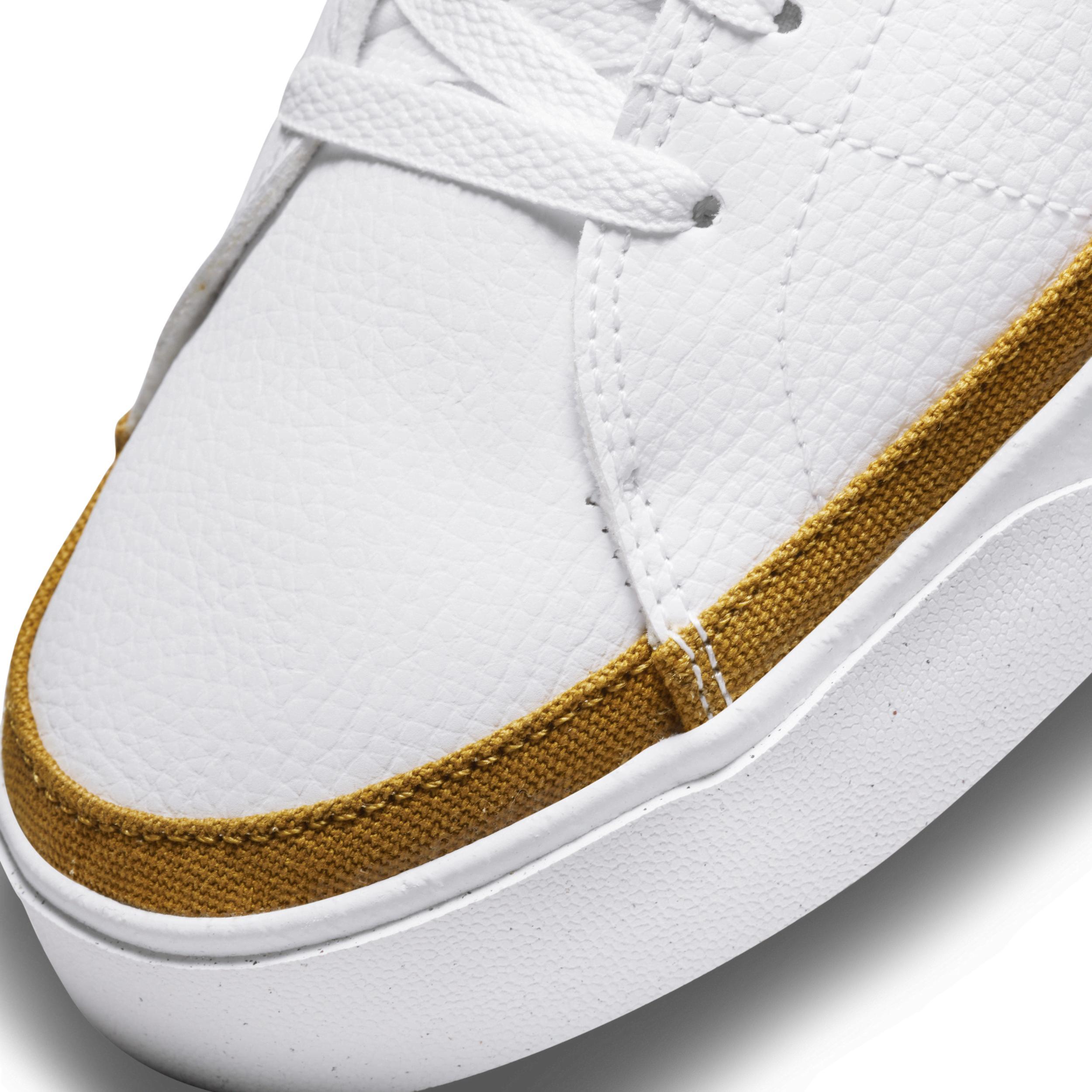 Nike Mens Court Legacy Casual Sneakers from Finish Line - White, Desert Ochre Product Image