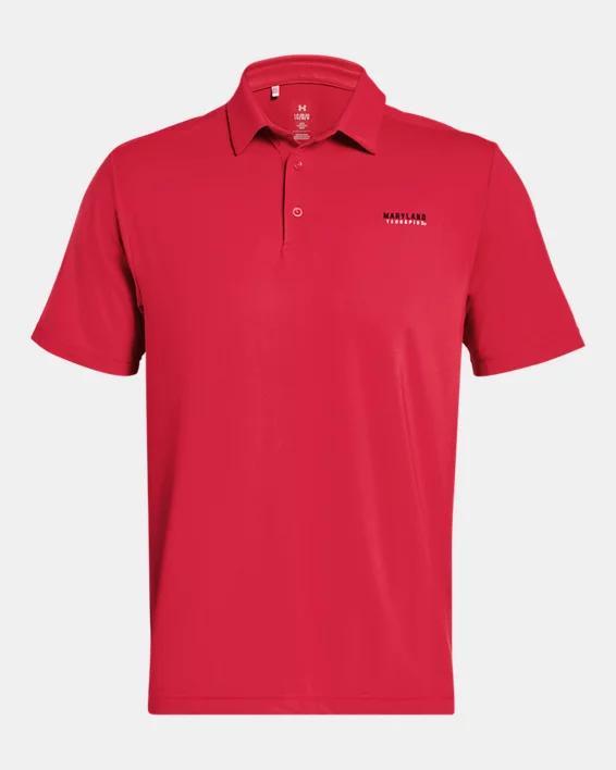 Men's UA Tee 2 Green Collegiate Polo Product Image