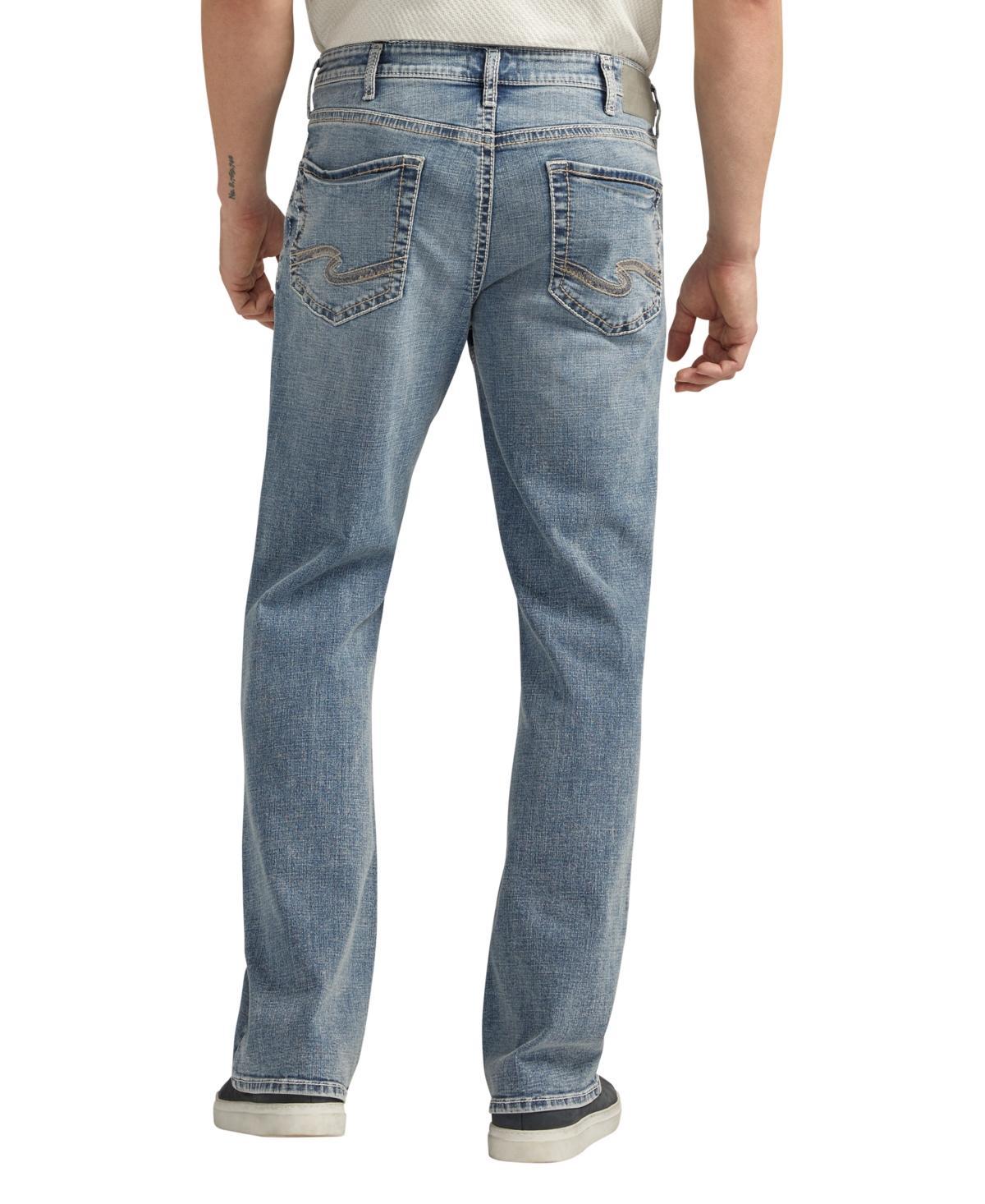 Silver Jeans Co. Mens Zac Relaxed Fit Straight Leg Jeans Product Image