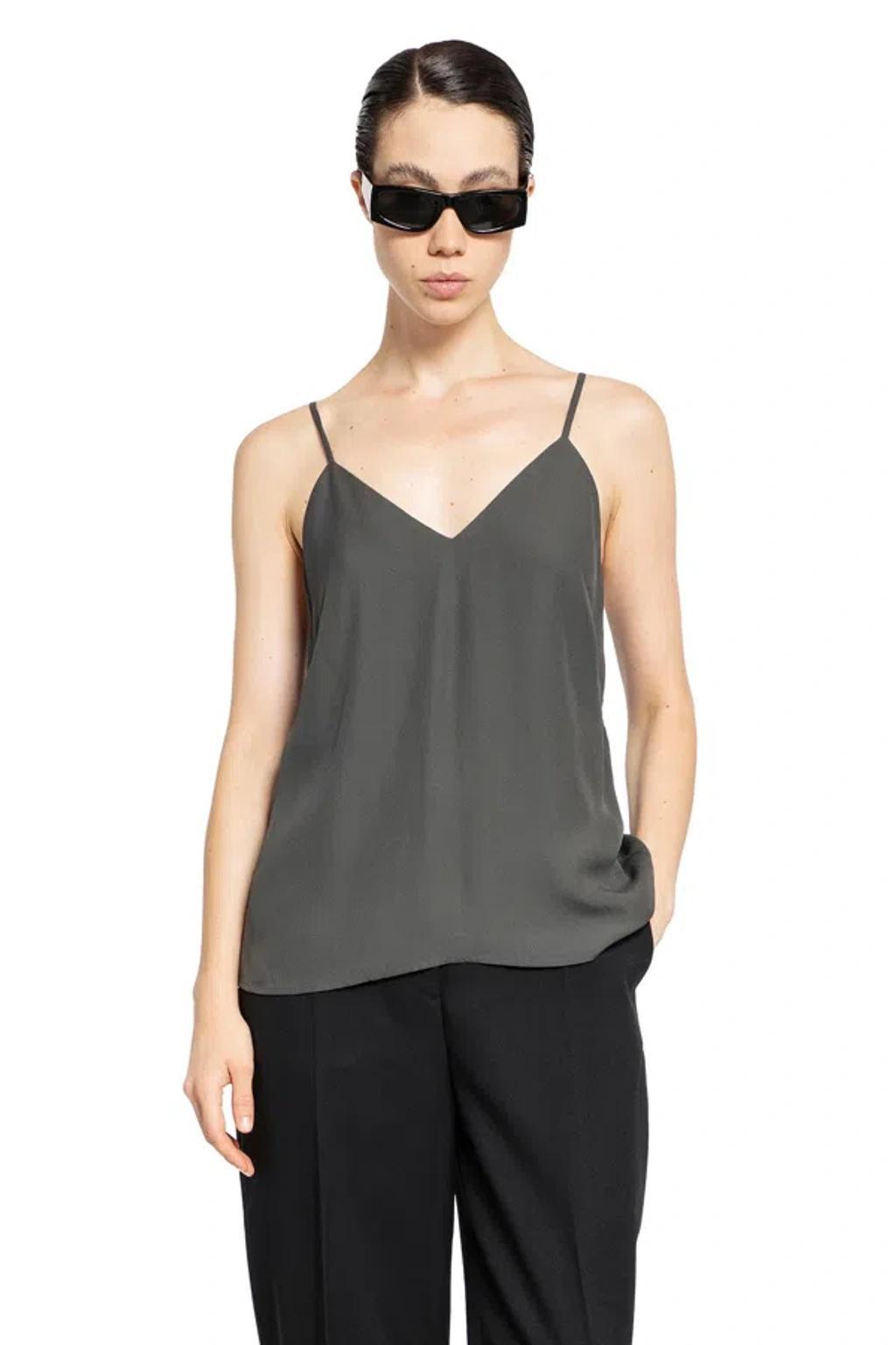 Woman Grey Tops Product Image