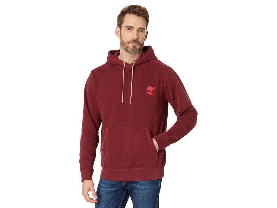 Timberland Elevated Hoodie Authentic (Dark Port) Men's Sweatshirt Product Image