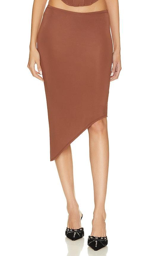 Miaou Sienna Skirt Tan. (also in XS). Product Image