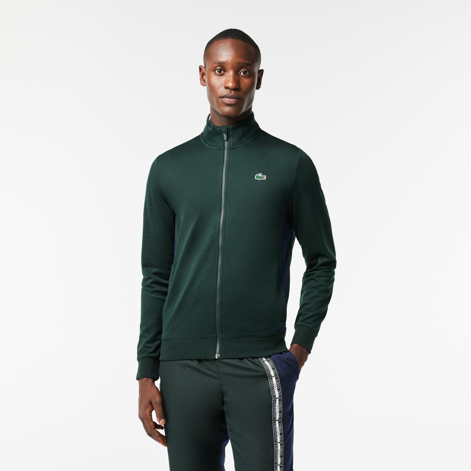 Men's Zipped Ripstop Tennis Sweatshirt Product Image