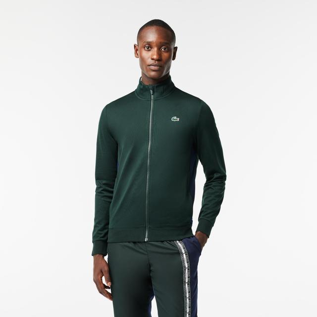 Zipped Ripstop Tennis Sweatshirt Product Image