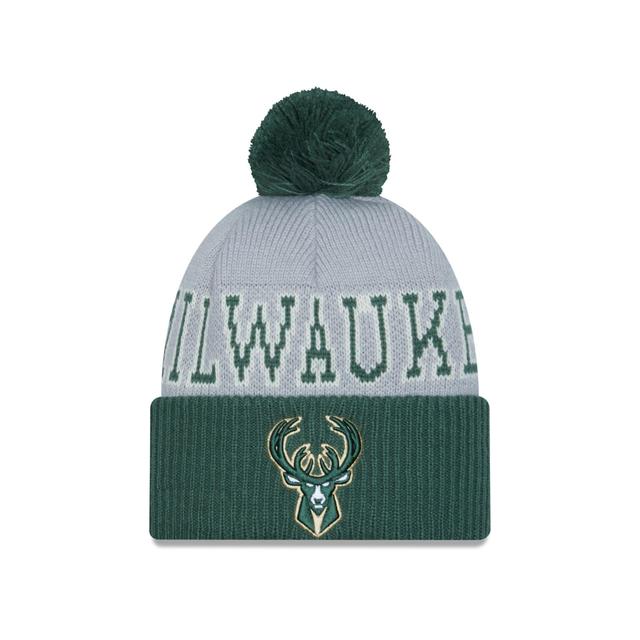 Milwaukee Bucks 2023 Tip-Off Pom Knit Hat Male Product Image