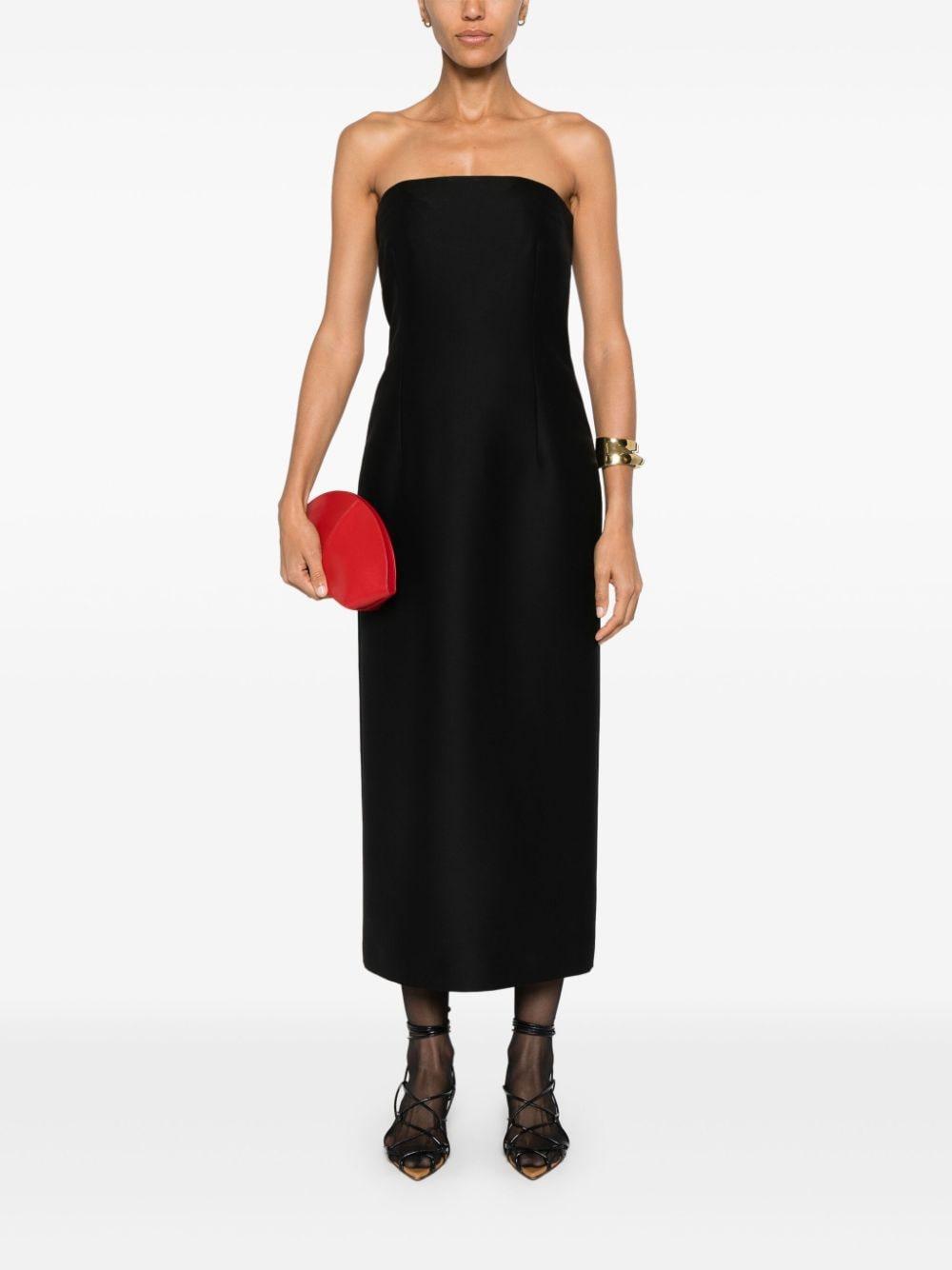 Pau Strapless Dress In Black Product Image