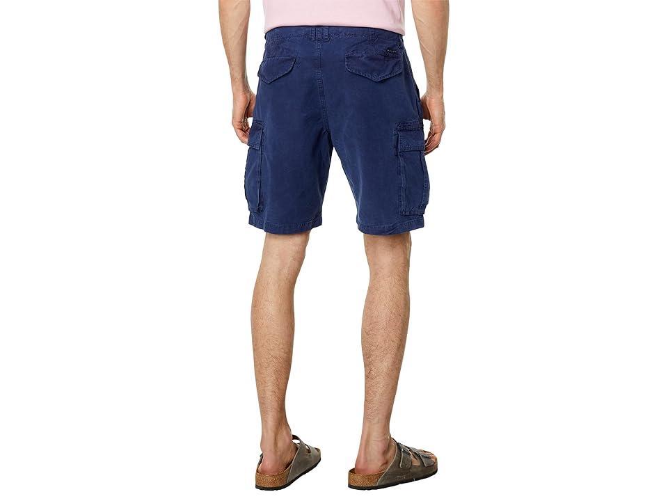 Lucky Brand 9 Classic Cargo Shorts (Medieval Blue) Men's Shorts Product Image