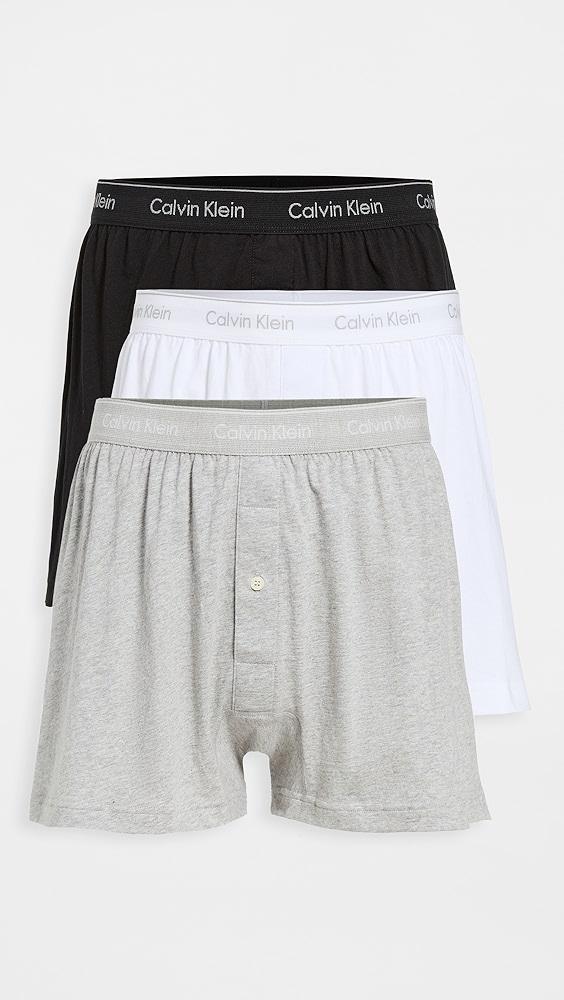 Calvin Klein Underwear Cotton Classic Fit 3-Pack Knit Boxers | Shopbop Product Image