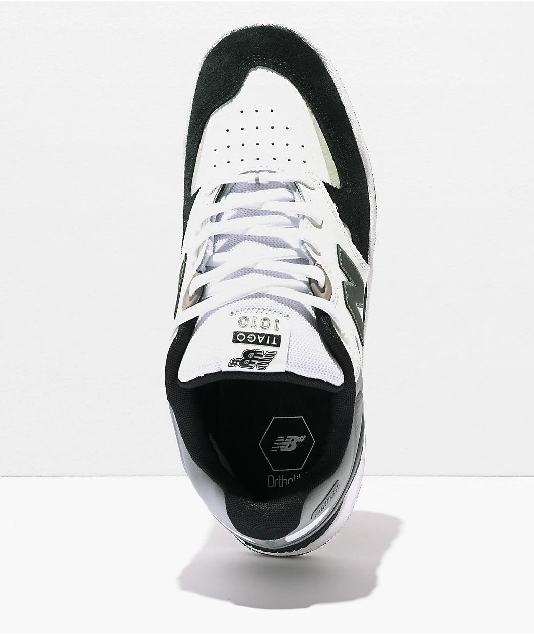 New Balance Numeric Tiago 1010 Black & White Skate Shoes Product Image