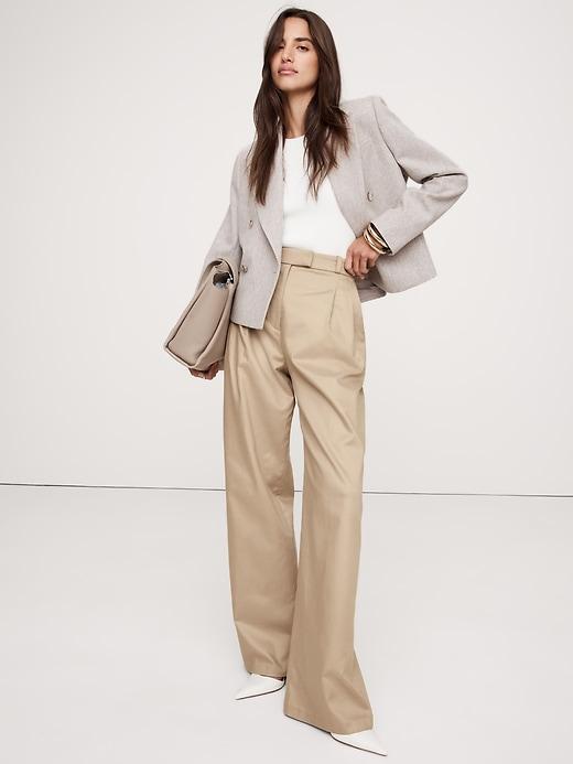 Carmel Pleated Wide-Leg Pant product image