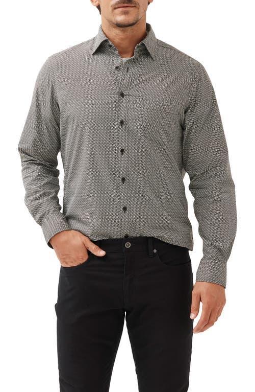 Rodd & Gunn Hatton Original Fit Geo Pattern Button-Up Shirt Product Image